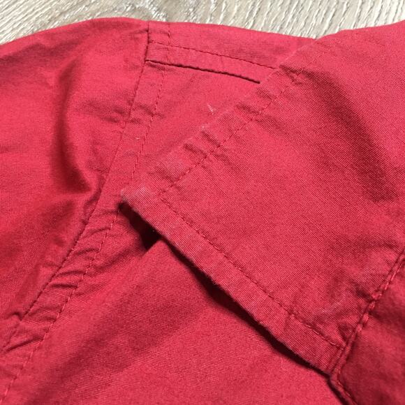 Harley Davidson Womens Zip Up Sequined Spell Out Logo Long Sleeve Top Red 1W - Picture 4 of 11